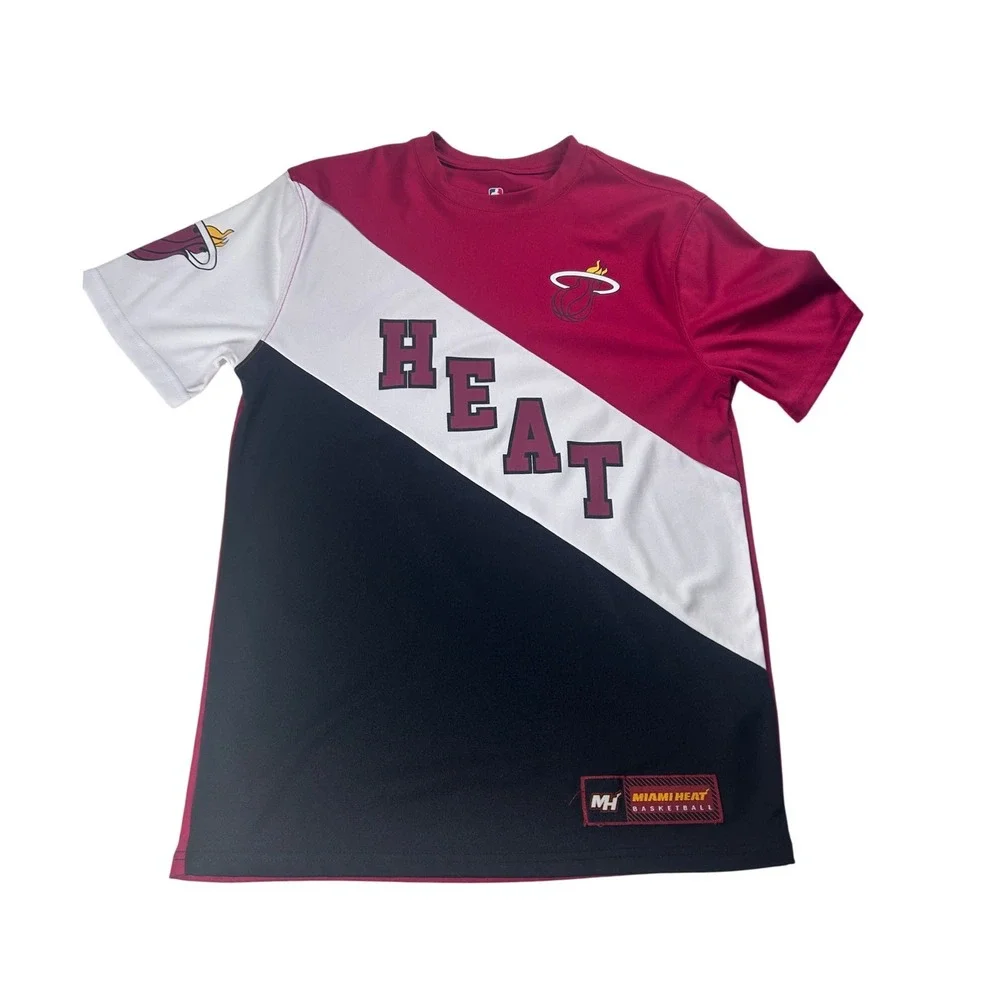 Miami Heat NBA Basketball Graphic T Shirt Men's Size Small Preowned‎